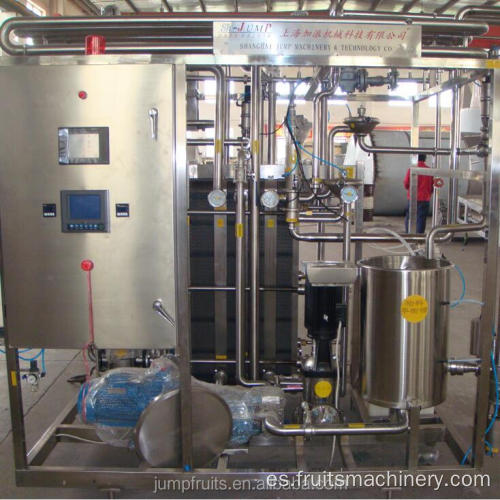 Esterilizador automático de jugo de leche UHT industrial